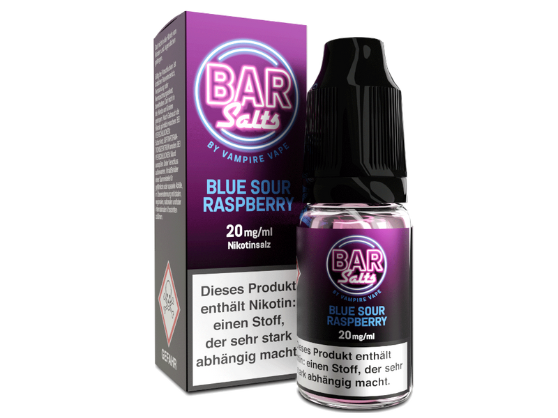 Vampire Vape - Bar Salts - Nikotinsalz Liquid - Blue Sour Raspberry