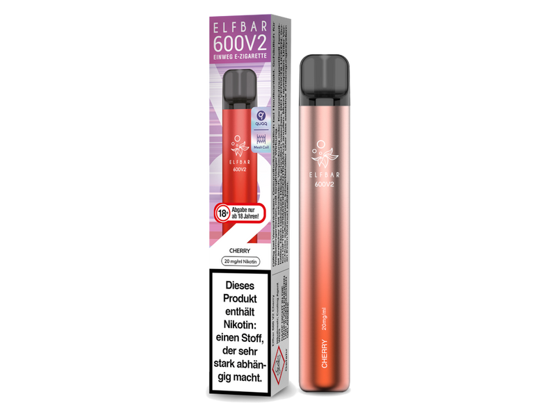 Elfbar - 600 V2 Einweg E-Zigarette - Pink Lemonade