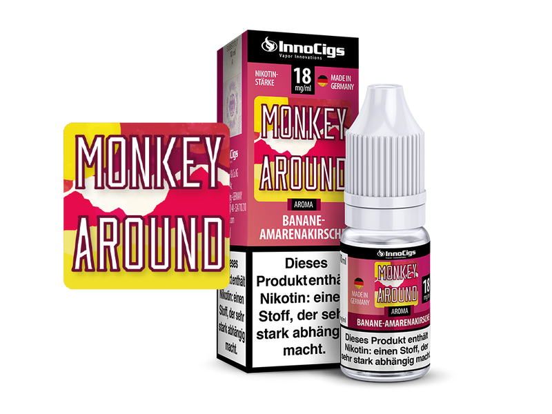 Monkey Around Bananen-Amarenakirsche Aroma - Liquid für E-Zigaretten