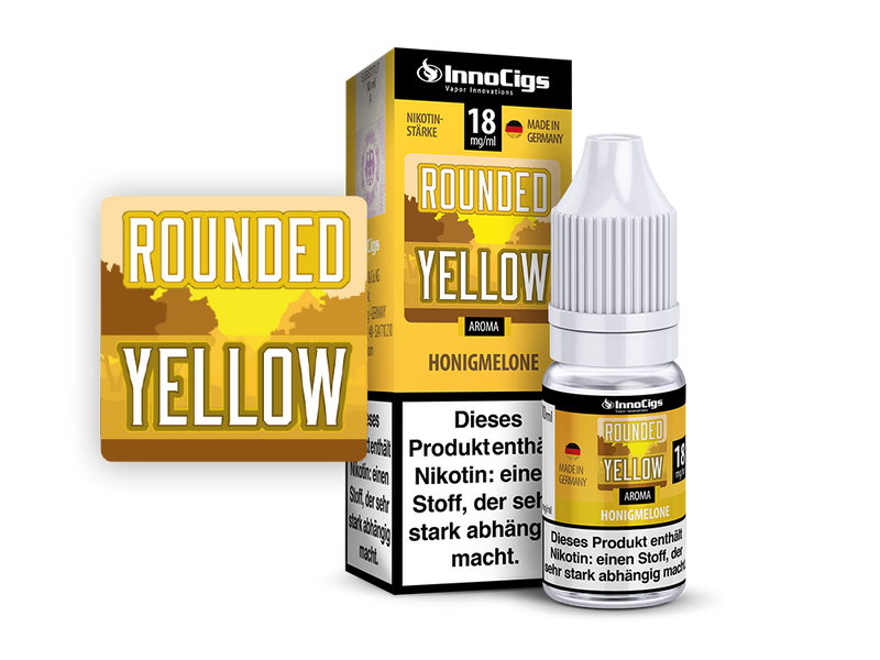 Rounded Yellow Honigmelonen Aroma - Liquid für E-Zigaretten