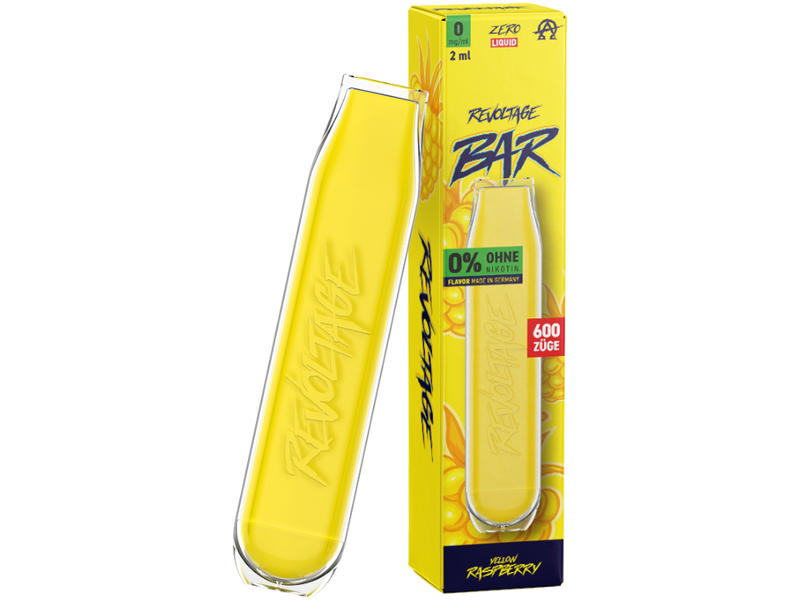 Revoltage Bar Einweg E-Zigarette - Yellow Raspberry