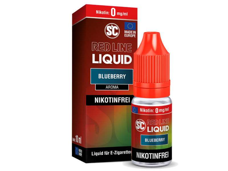 SC - Red Line - Blueberry - Nikotinsalz Liquid