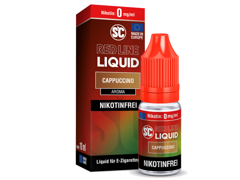 SC - Red Line - Cappuccino - Nikotinsalz Liquid