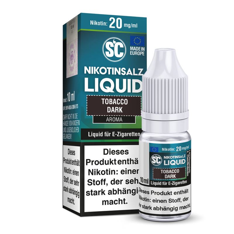 SC - Tobacco Dark - Nikotinsalz Liquid