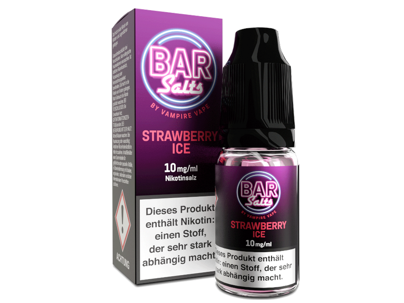 Vampire Vape - Bar Salts - Nikotinsalz Liquid - Strawberry Ice