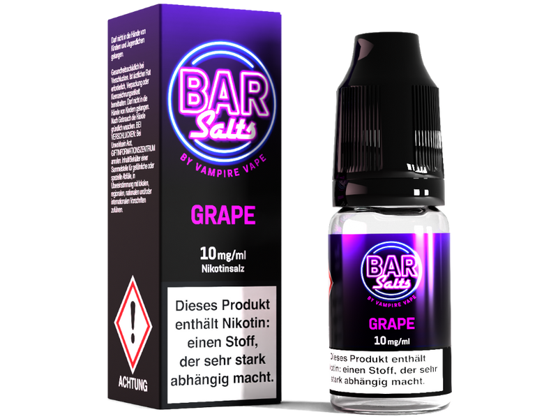 Vampire Vape - Bar Salts - Nikotinsalz Liquid - Grape